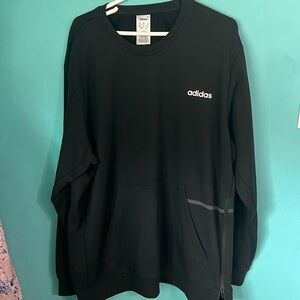 NWT Adidas Pullover Fleece Simple Sweatshirt 2XL